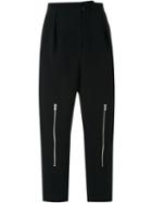 Fad Three Cropped Zip Trousers