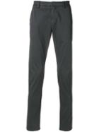 Dondup - Fitted Tailored Trousers - Men - Cotton/spandex/elastane - 40, Grey, Cotton/spandex/elastane