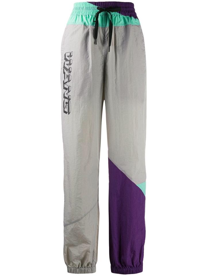 T By Alexander Wang Block Colour Track Pants - Grey