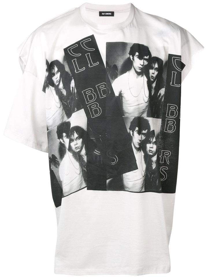 Raf Simons Asymmetric Sleeve T-shirt - Grey