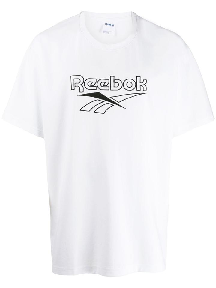 Reebok Vintage Logo Print T-shirt - White