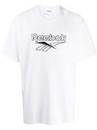 Reebok Vintage Logo Print T-shirt - White