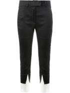 Ann Demeulemeester Cropped Trousers - Black