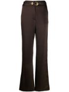 Nanushka Kisa High-waisted Trousers - Brown