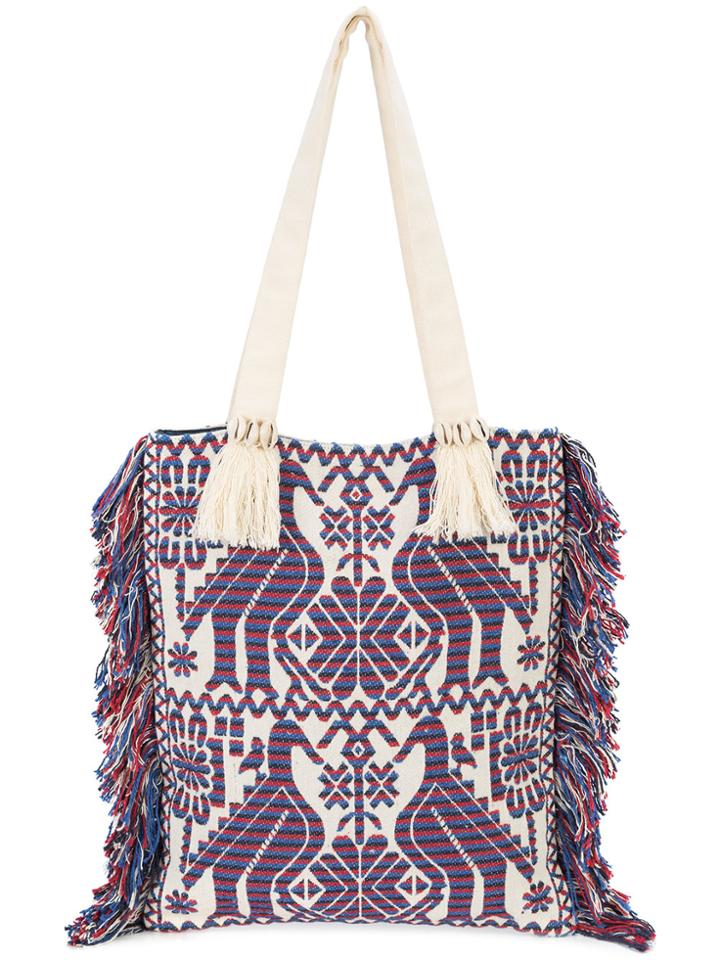 Figue Tikki Bird Tote - Blue