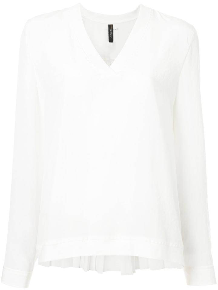 Marc Cain V-neck Jumper - White