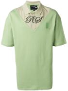 Raf Simons X Fred Perry Logo Polo Shirt - Green
