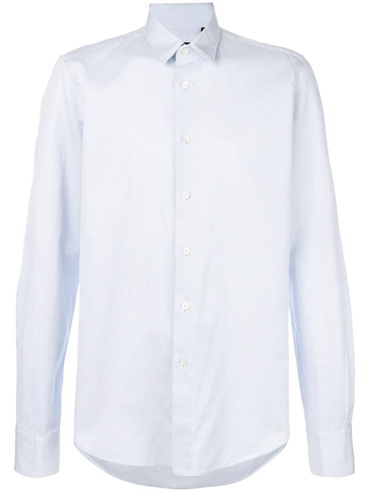 Dell'oglio Classic Long Sleeved Shirt - Blue