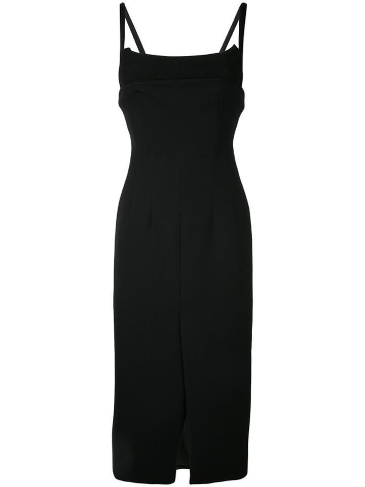 Christopher Esber Ribbed Inner Contour Dress - Black