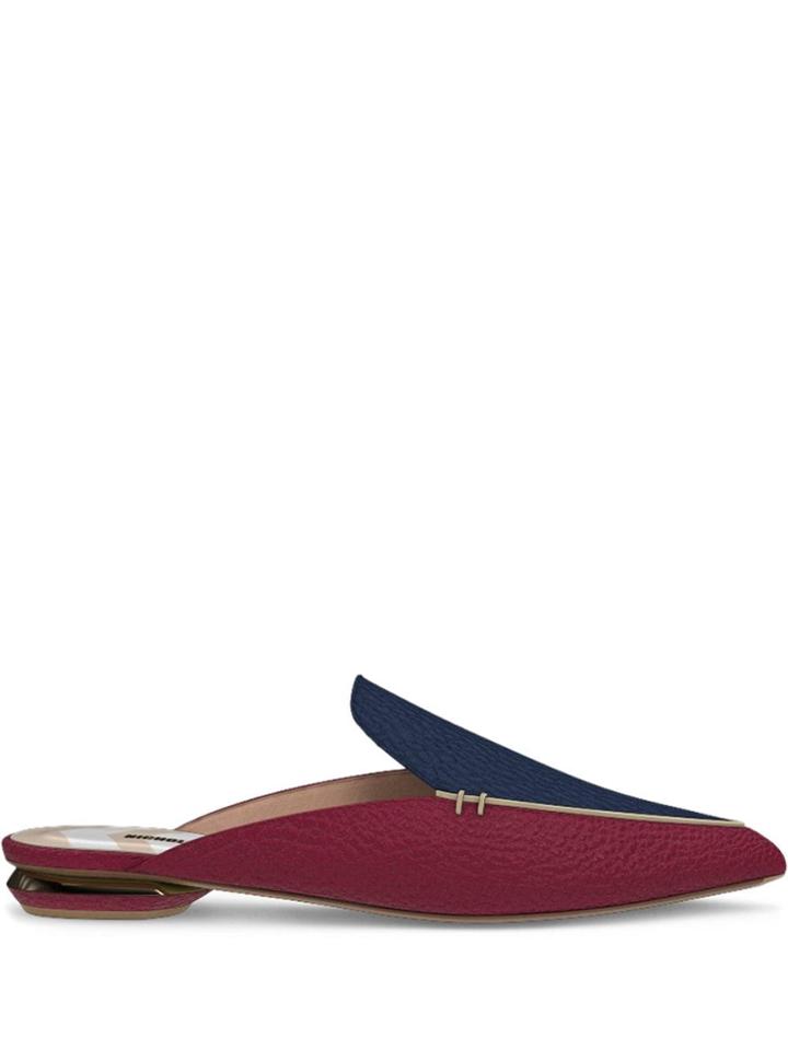 Nicholas Kirkwood Beya Mules - Red