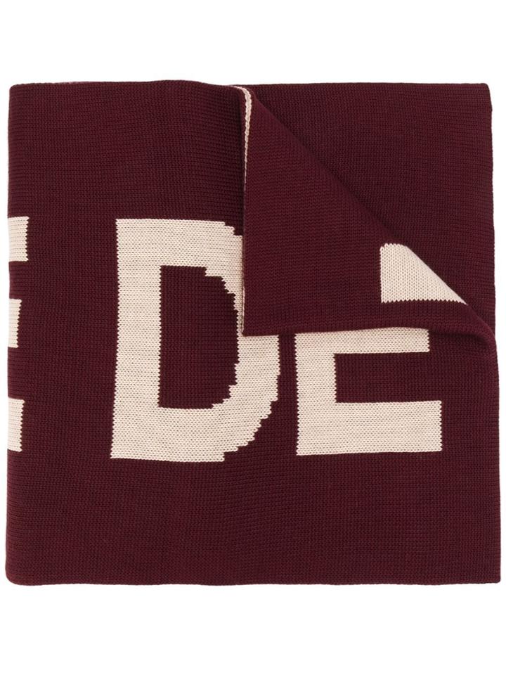 Drôle De Monsieur Drôle De Monsieur Fw19ddmscarf Burgundi - Red