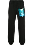 Off-white Waterfall Patch Track Pants - Black