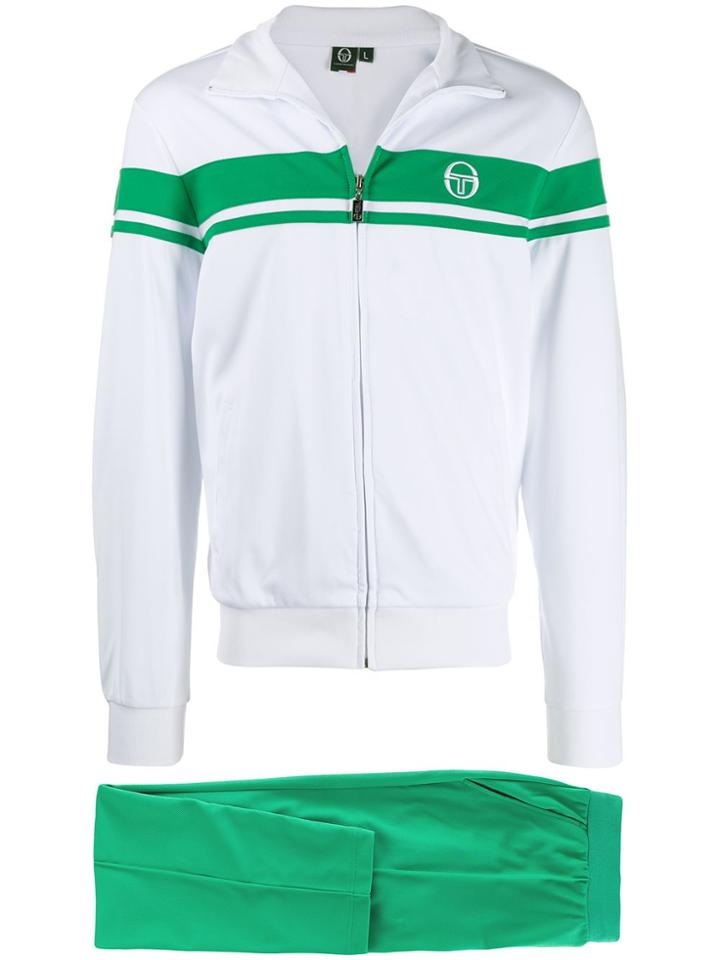 Sergio Tacchini Logo Print Tracksuit - Green