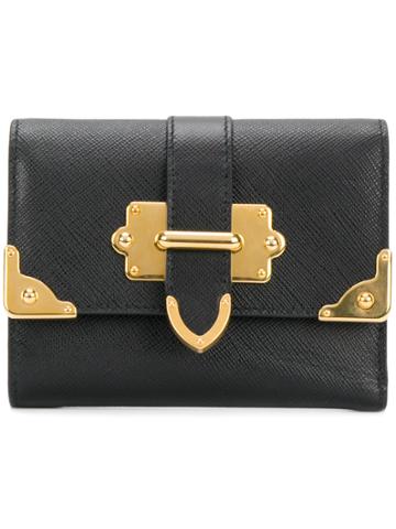 Prada Trifold Wallet - Black