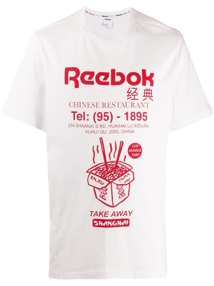Reebok Reebok Classics International Noodles T-shirt - White