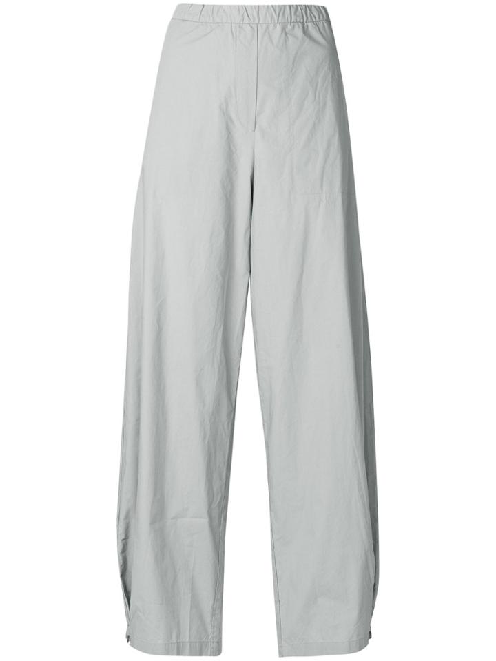 Humanoid Wide Leg Trousers - Grey
