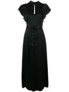 Twin-set Side Slit Dress - Black