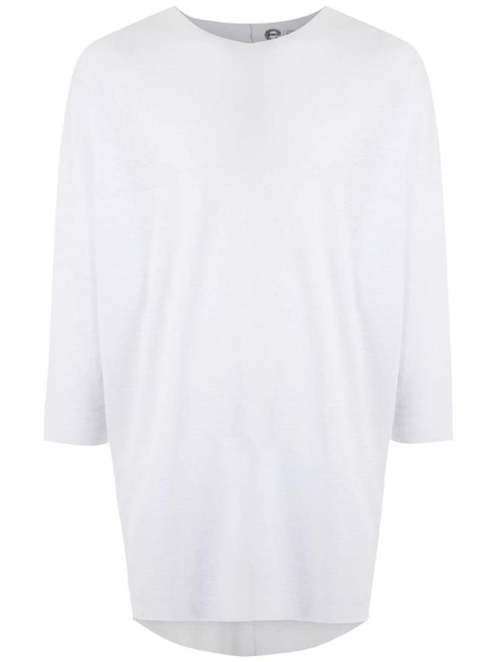 Osklen T-shirt Eco Wide Cut Ribbed - White
