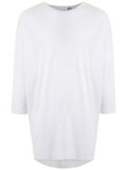 Osklen T-shirt Eco Wide Cut Ribbed - White