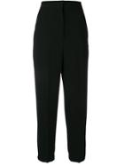 Pinko High-waisted Tailored Trousers - Black