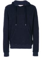 Orlebar Brown Long Sleeved Hoodie - Blue
