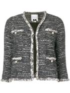Edward Achour Paris Tweed Jacket - Grey
