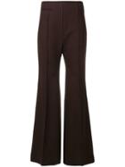 Kwaidan Editions Long Flared Trousers - Brown