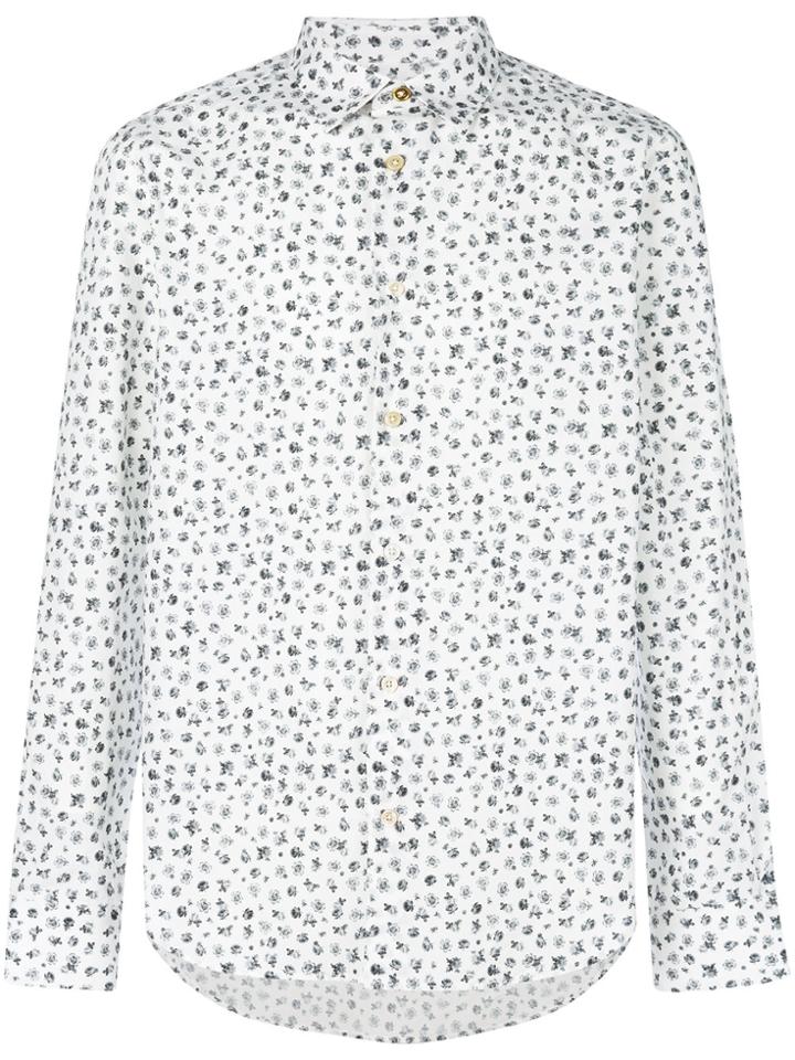 Paul Smith Floral Shirt - White