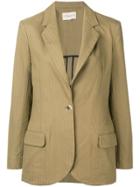 Holland & Holland Striped Single-breasted Jacket - Green