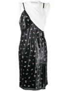 Alexander Wang Floral T-shirt Dress - Black