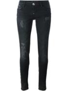 Philipp Plein Provocative Behaviour Super Sexy Jeans, Women's, Size: 28, Black, Cotton/spandex/elastane