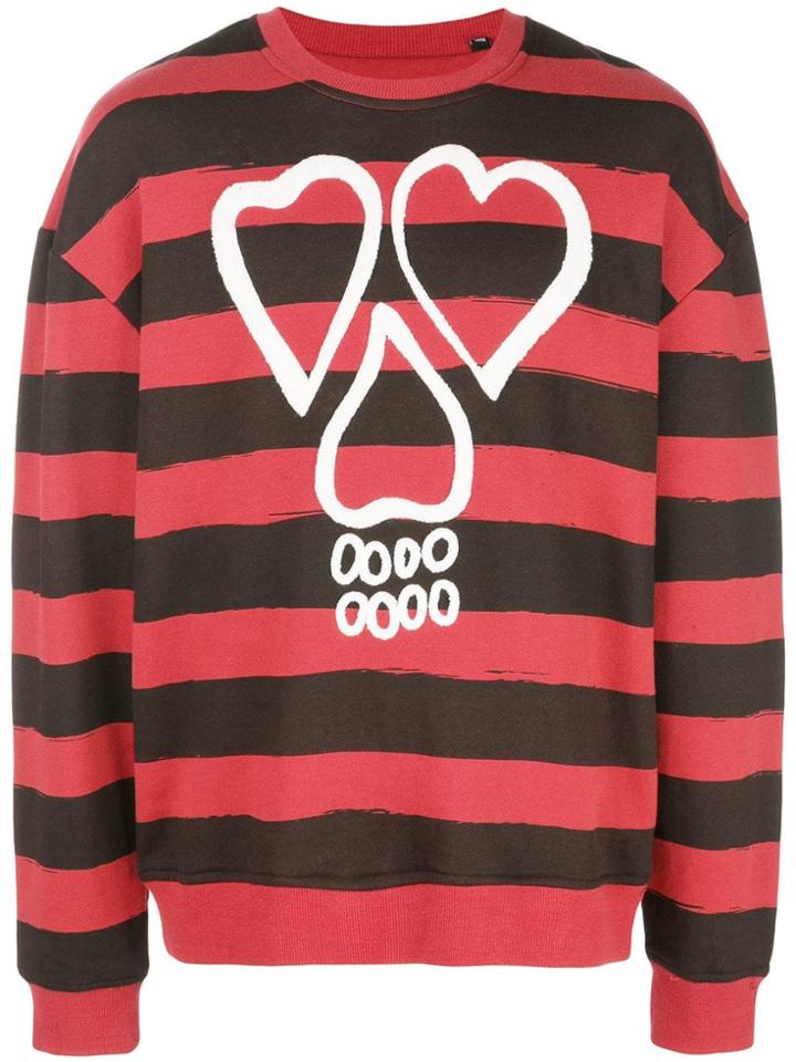 Haculla Unbalanced Sweatshirt - Red