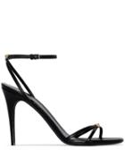 Valentino Valentino Garavani 100 Stud Embellished Strappy Leather
