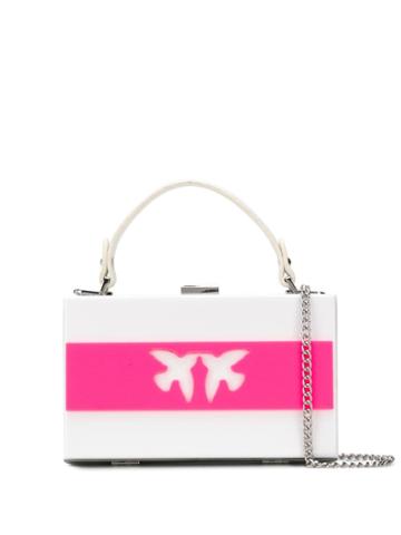 Pinko Love Box Bag - White