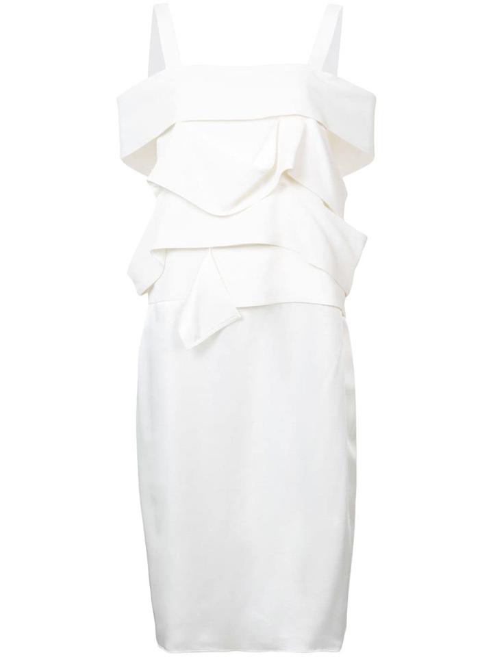 Derek Lam Draped Panel Cami Dress - White