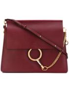 Chloé - Faye Shoulder Bag - Women - Calf Leather - One Size, Women's, Red, Calf Leather