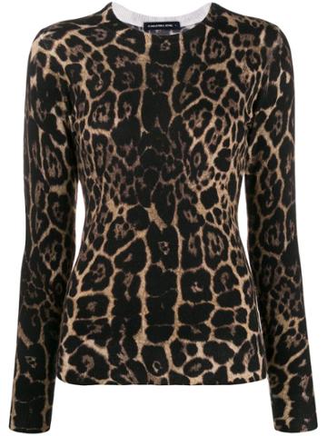 Samantha Sung Samantha Sung Carolinakruggerleopard Camel Cashmere -