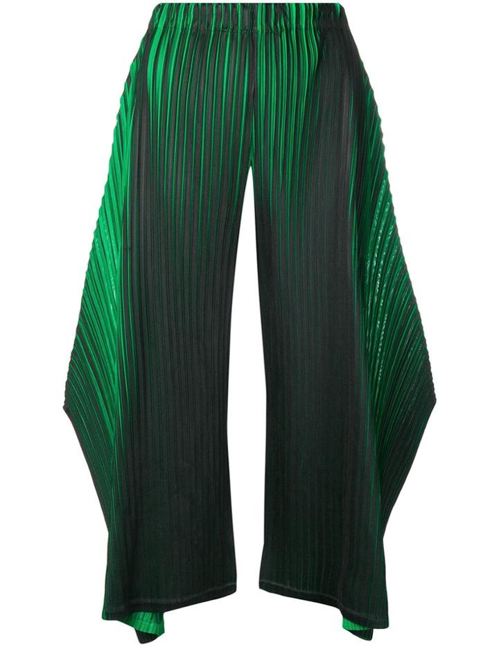 Pleats Please By Issey Miyake Micro Pleated Pants - Black