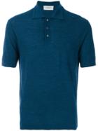 Pringle Of Scotland Knitted Polo Shirt - Blue