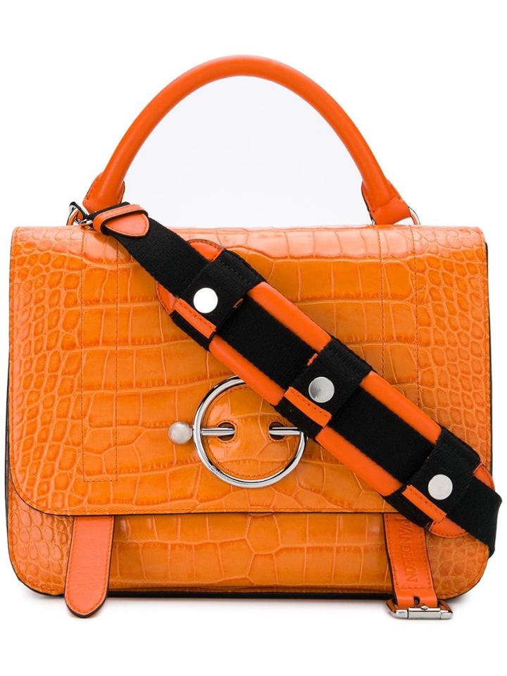 Jw Anderson Disc Satchel - Yellow & Orange