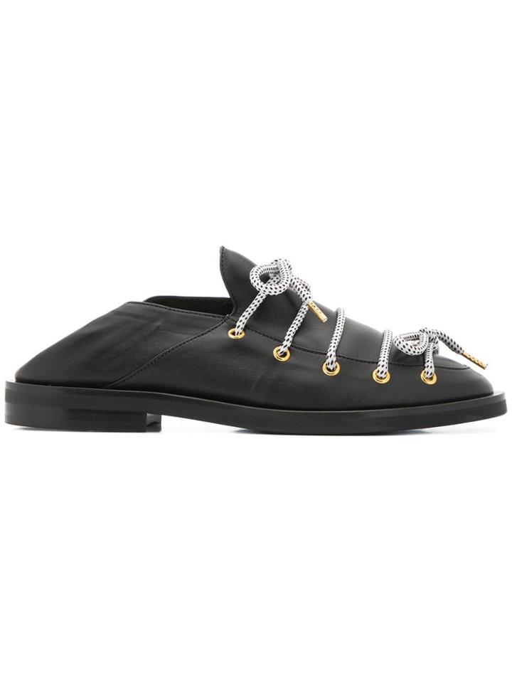 Coliac Lace-up Loafers - Black