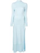 Jacquemus Full Length Fitted Dress - Blue
