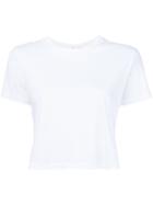 Amo Cropped T-shirt, Women's, Size: S, White, Cotton