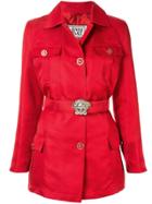 Versace Pre-owned Medusa Buckle Belt Jacket - Red