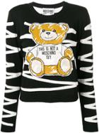 Moschino Teddy Bear Patch Sweater - Black