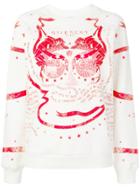 Givenchy Contrast Print Sweatshirt - Neutrals