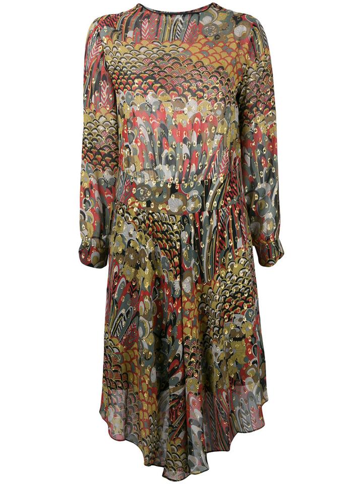 Zadig & Voltaire Roumi Dress, Women's, Size: Small, Silk/polyester/metallic Fibre/spandex/elastane