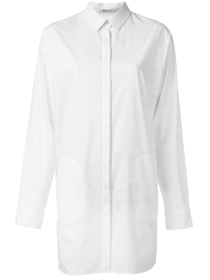 T By Alexander Wang Poplin Shirt Dress