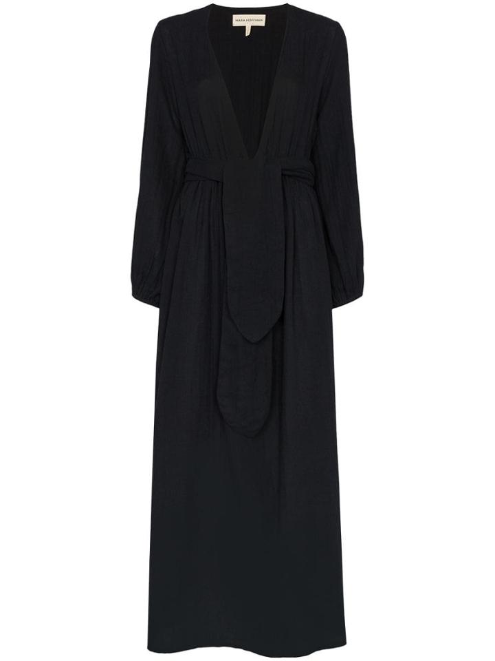 Mara Hoffman Luna Tie-waist Cotton Dress - Black