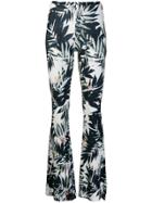 Black Coral Savage Printed Trousers - Blue